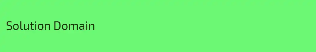 Solution Domain